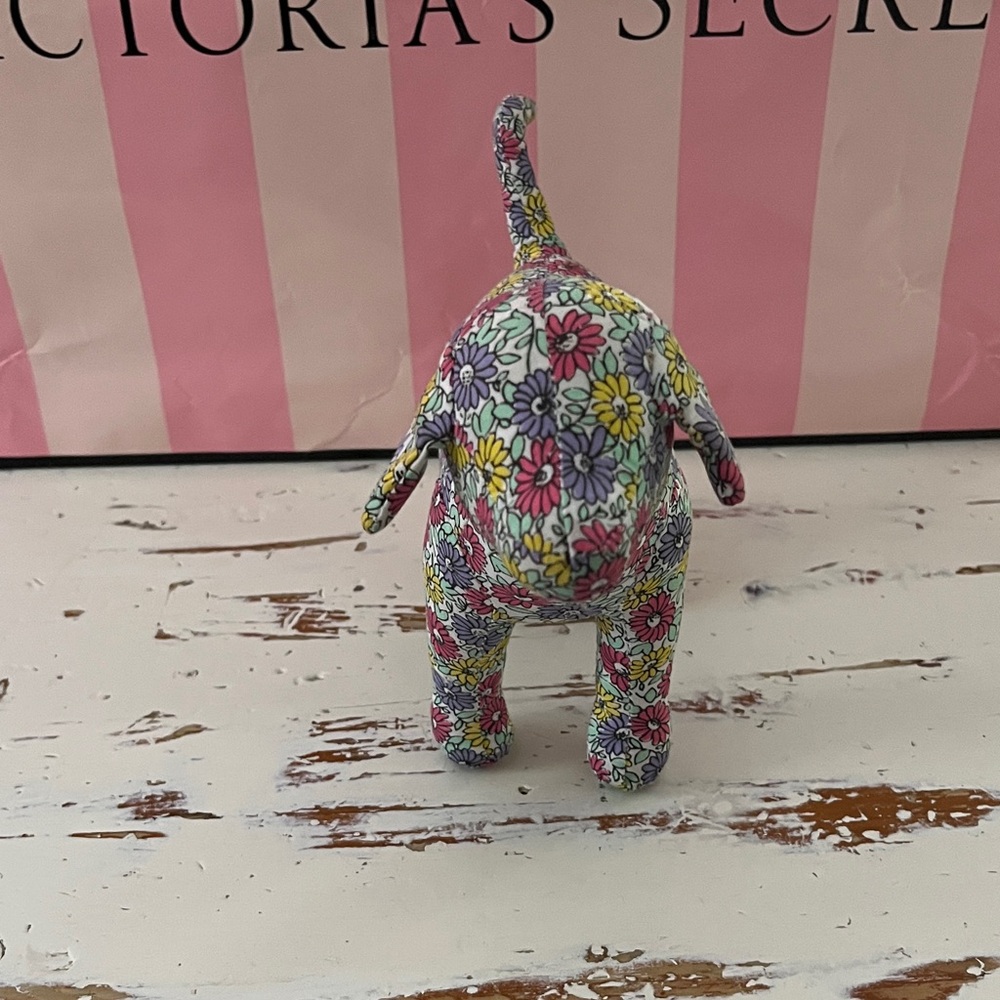 Victoria's Secret Floral Elephant Decor - Pink and Yellow